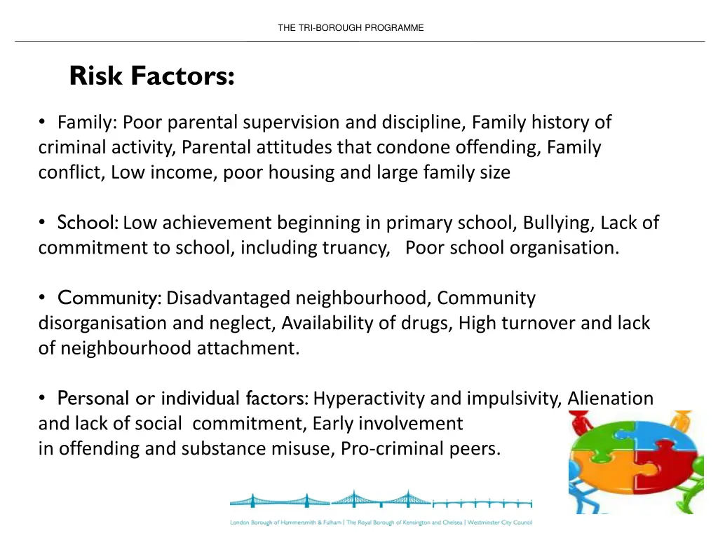 the tri borough programme 7