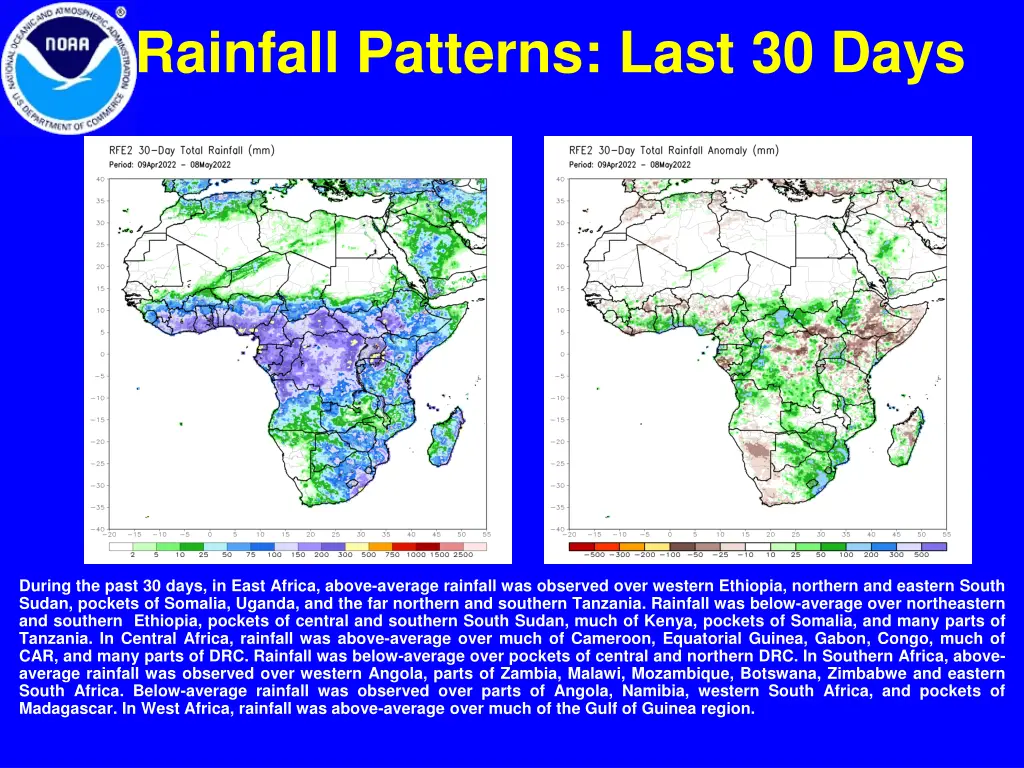 rainfall patterns last 30 days