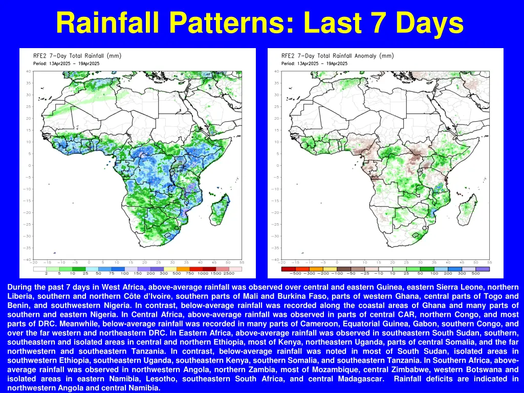 rainfall patterns last 7 days