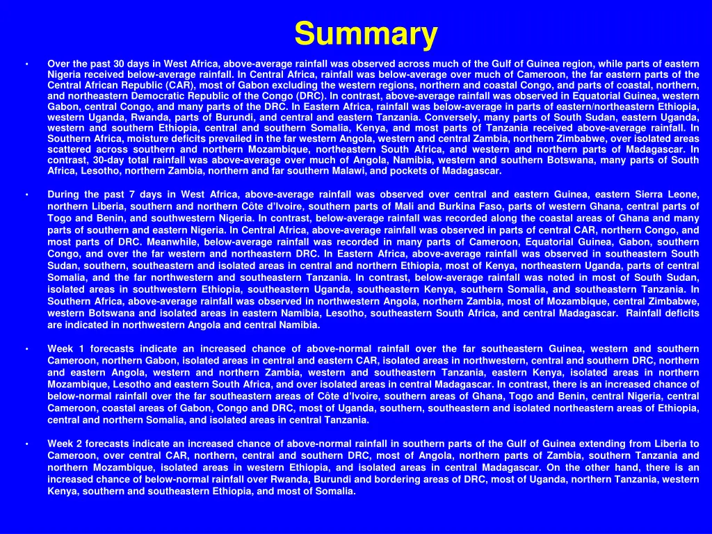 summary