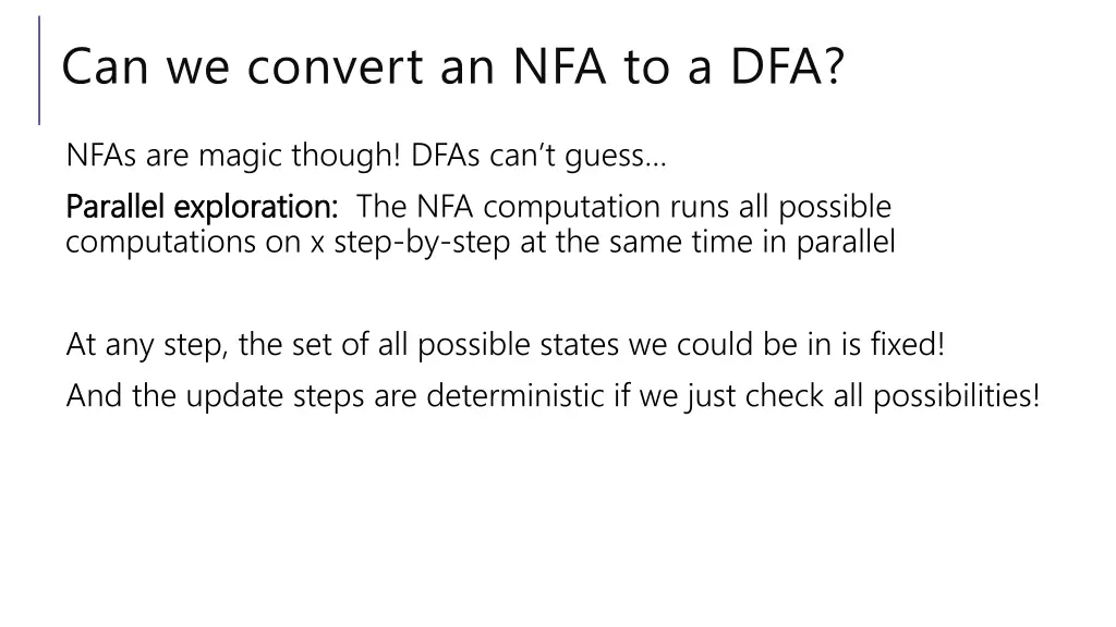 can we convert an nfa to a dfa 1