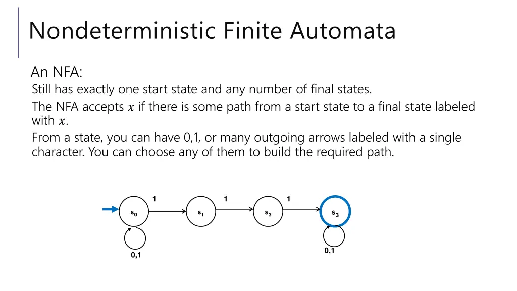 nondeterministic finite automata