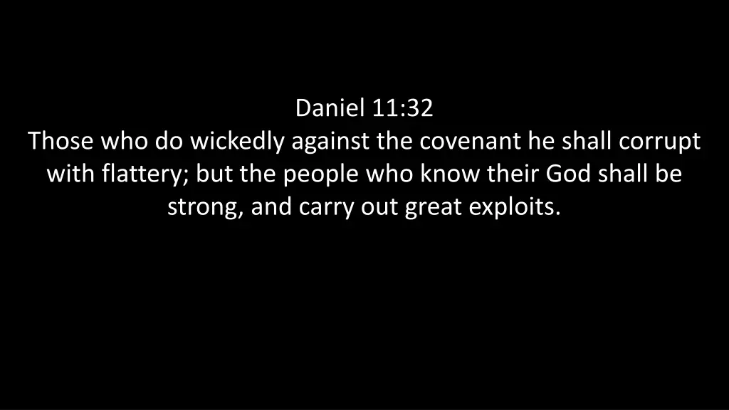 daniel 11 32