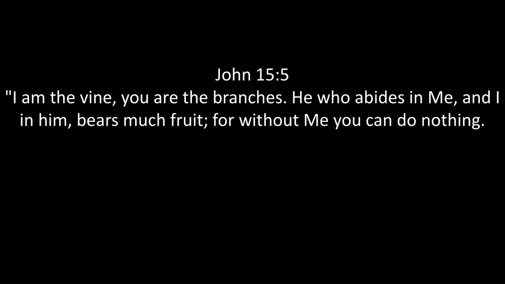john 15 5