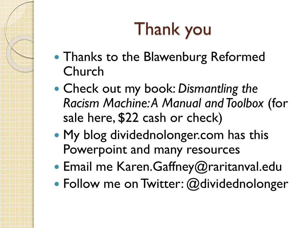 thank you