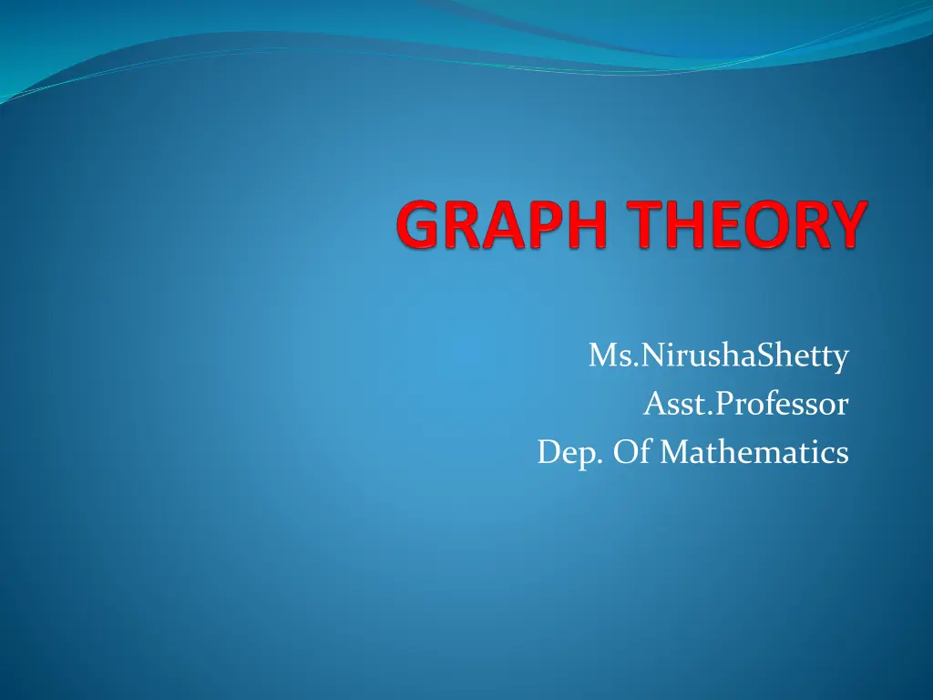 ms nirushashetty asst professor dep of mathematics