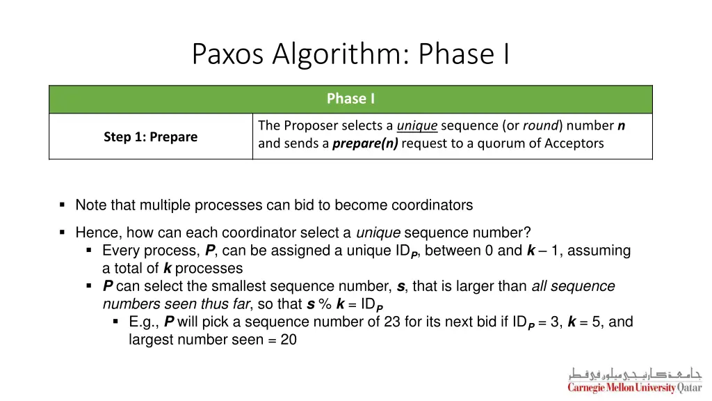 paxos algorithm phase i