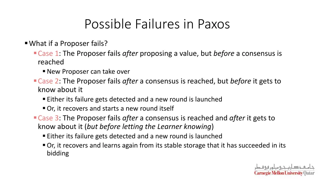 possible failures in paxos 2