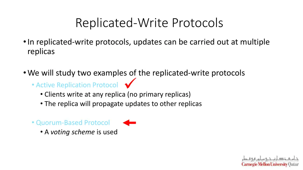 replicated write protocols 1