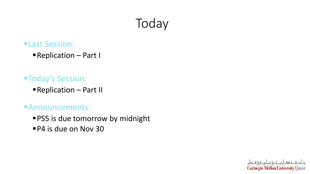 today