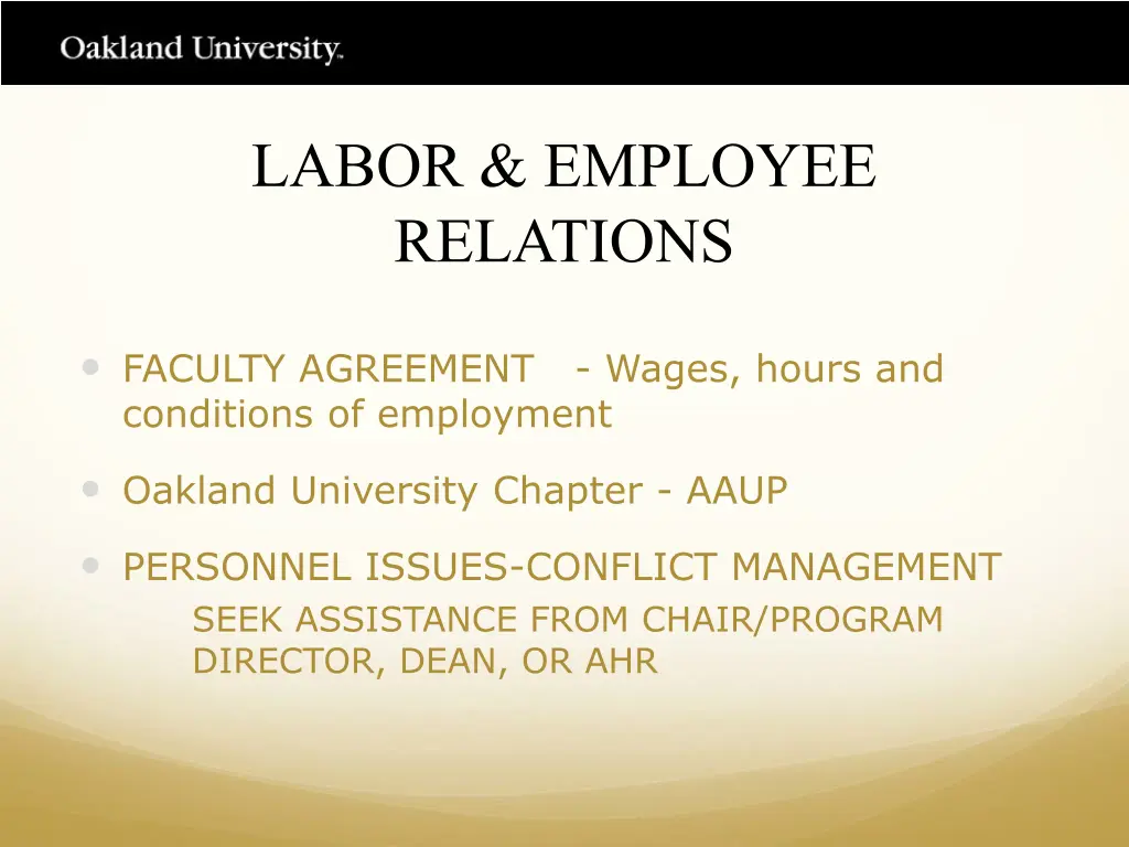 labor employee relations