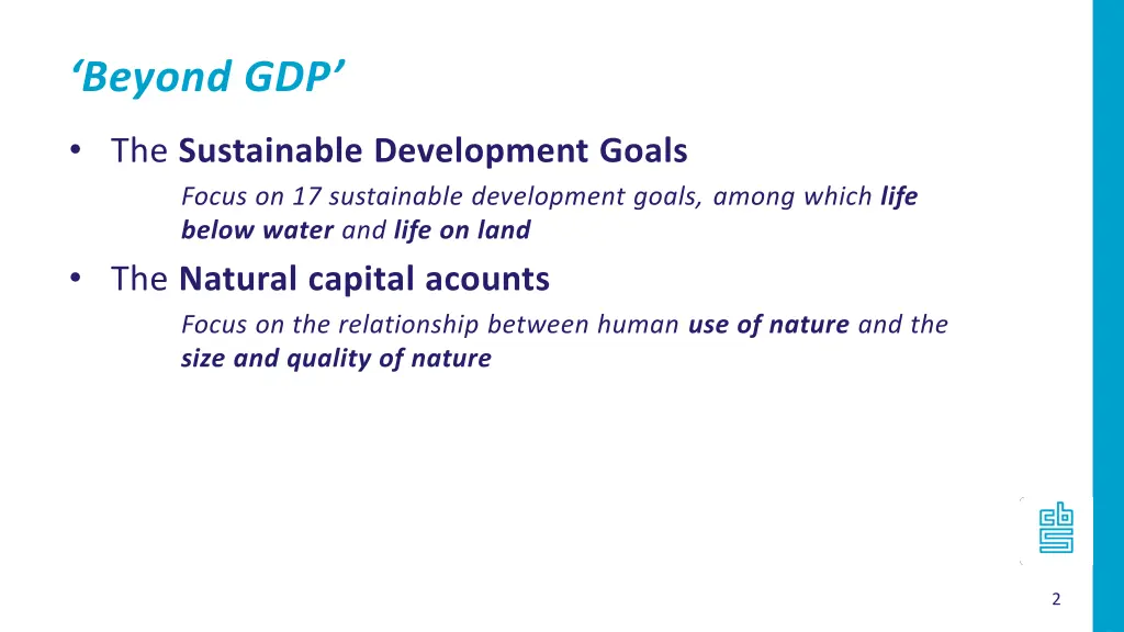beyond gdp