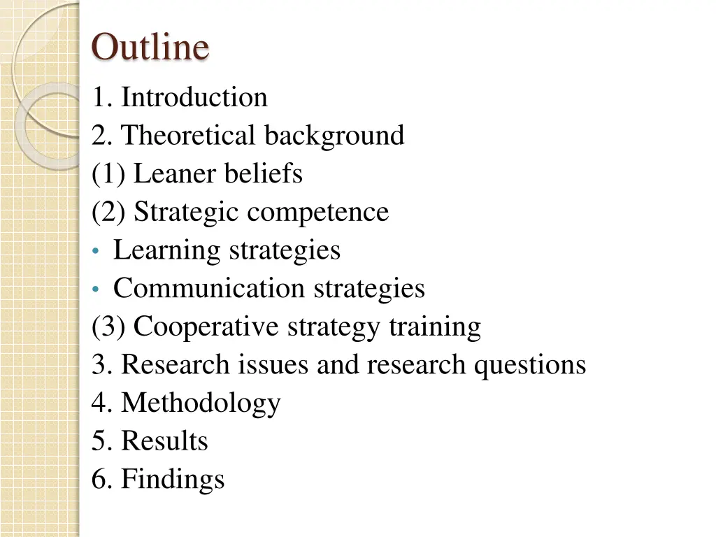 outline 1 introduction 2 theoretical background