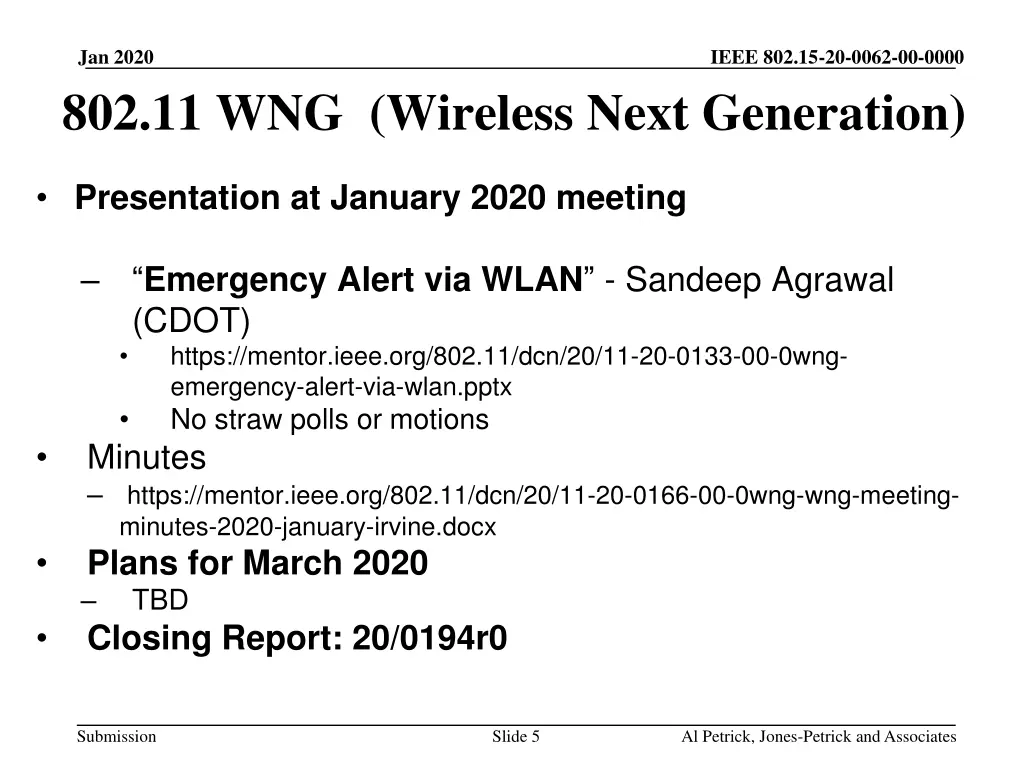 jan 2020 802 11 wng wireless next generation