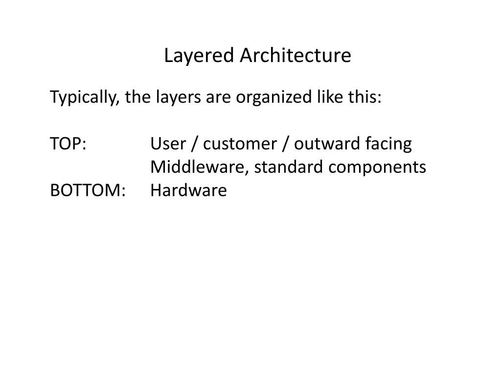 layered architecture 1