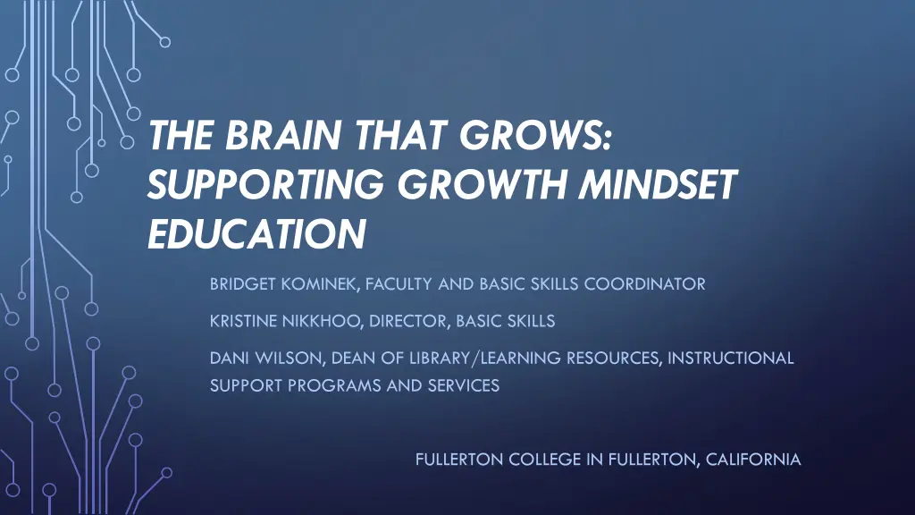 the brain that grows supporting growth mindset