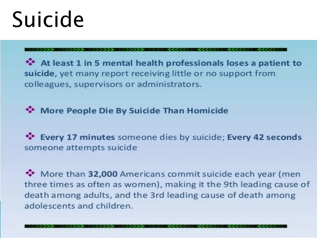 suicide