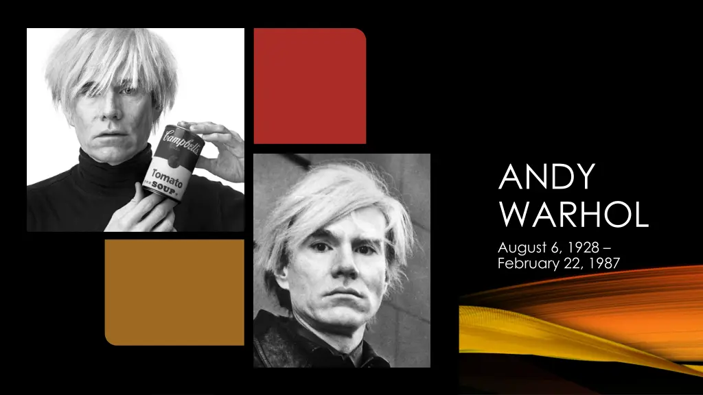 andy warhol august 6 1928 february 22 1987
