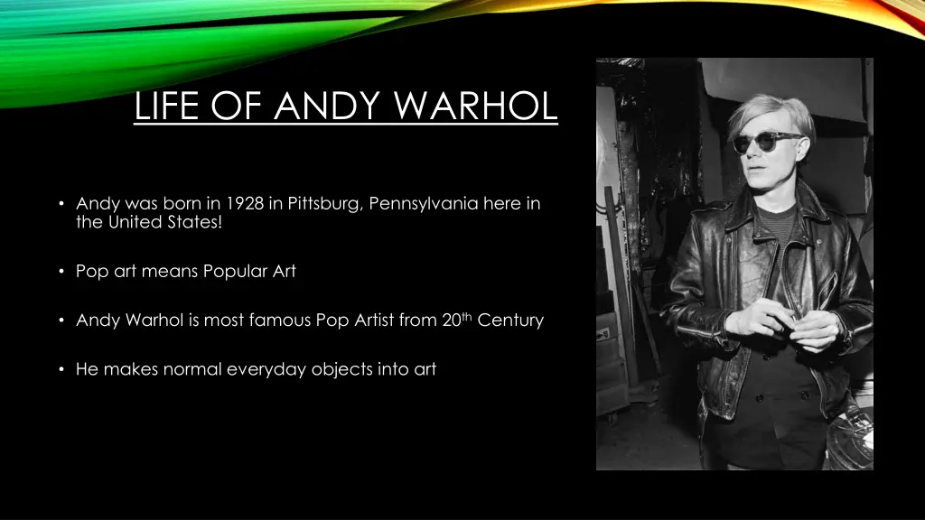 life of andy warhol