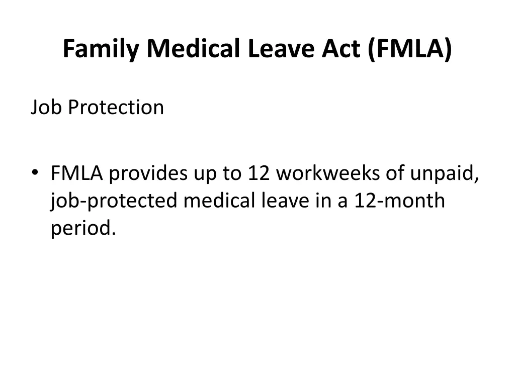 family medical leave act fmla 2