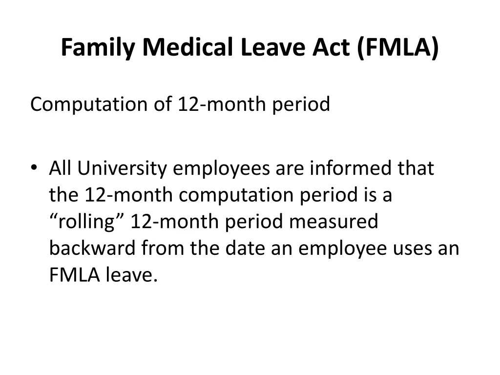 family medical leave act fmla 4