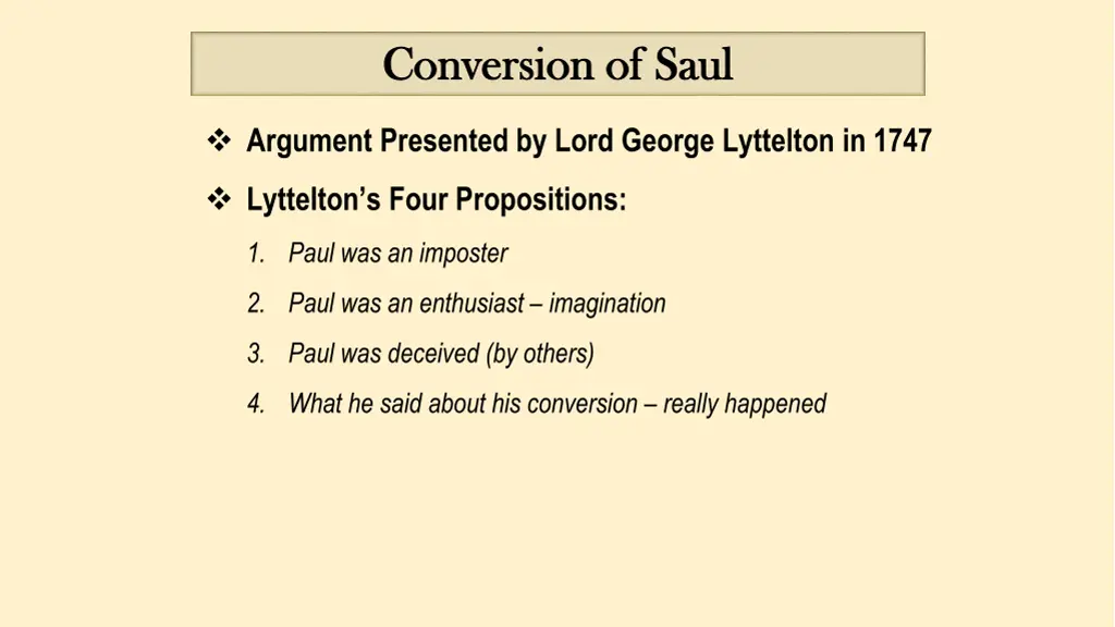 conversion of saul conversion of saul 1