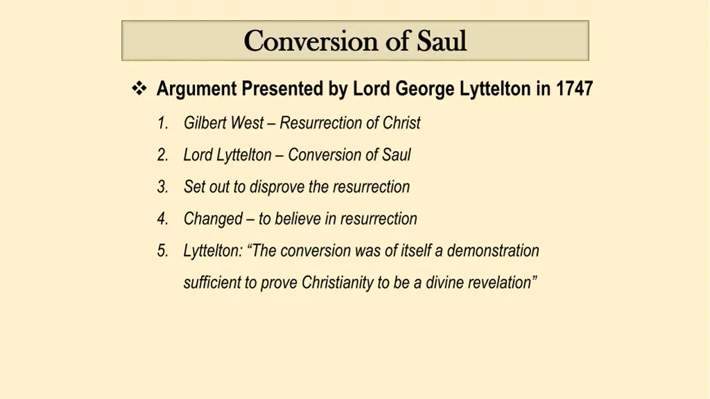 conversion of saul conversion of saul