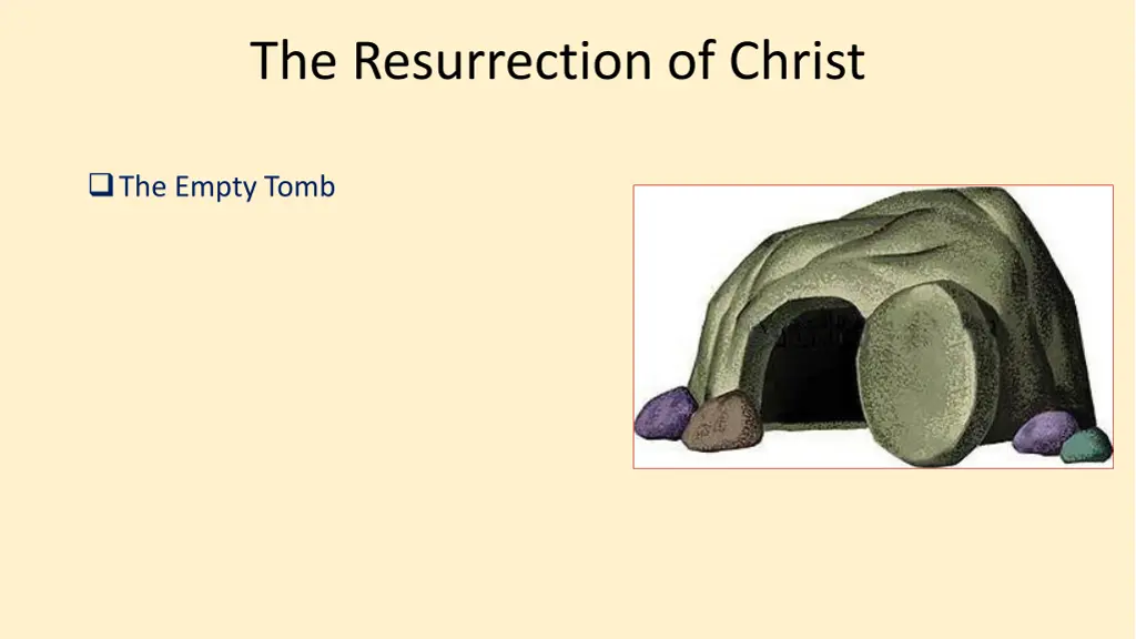 the resurrection of christ