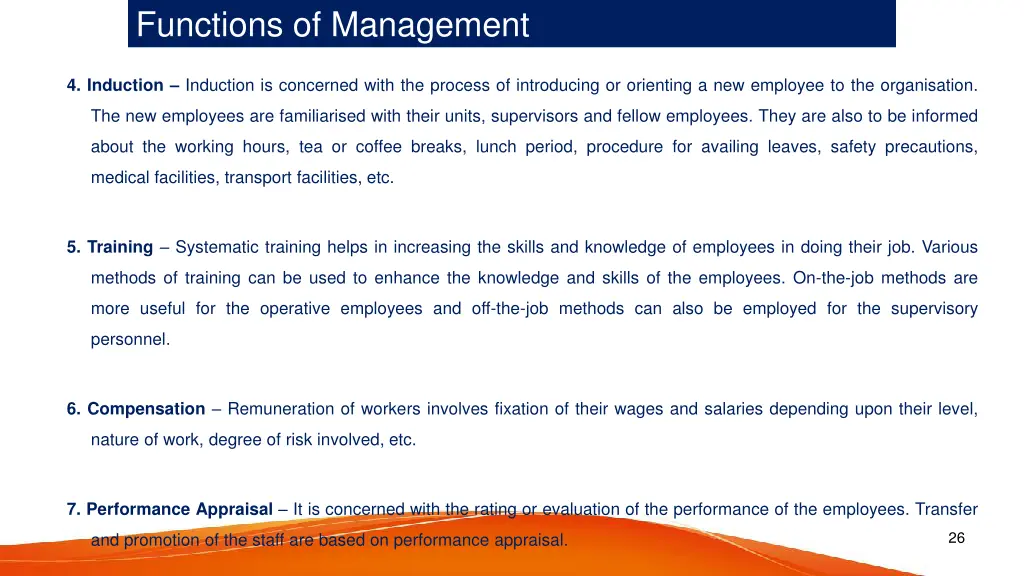 functions of management 4