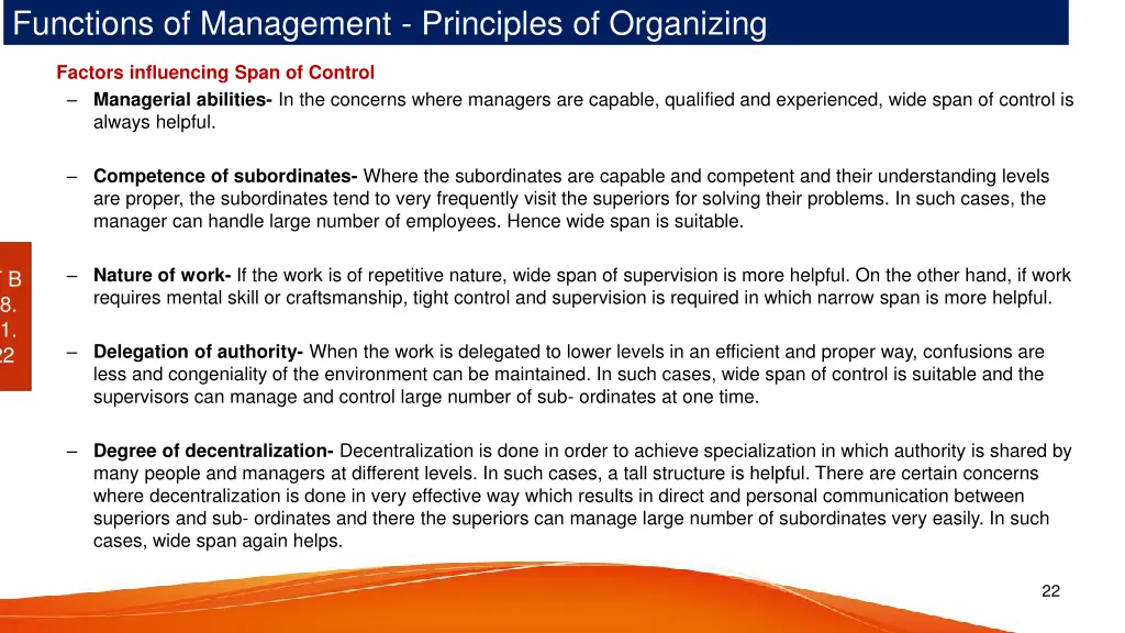 functions of management principles of organizing 2
