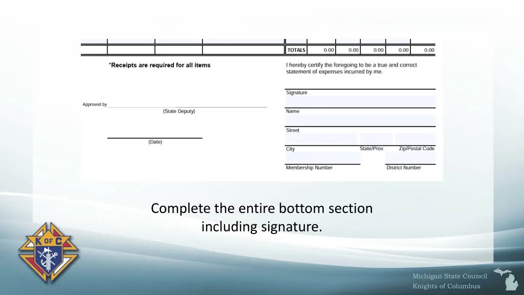 complete the entire bottom section including
