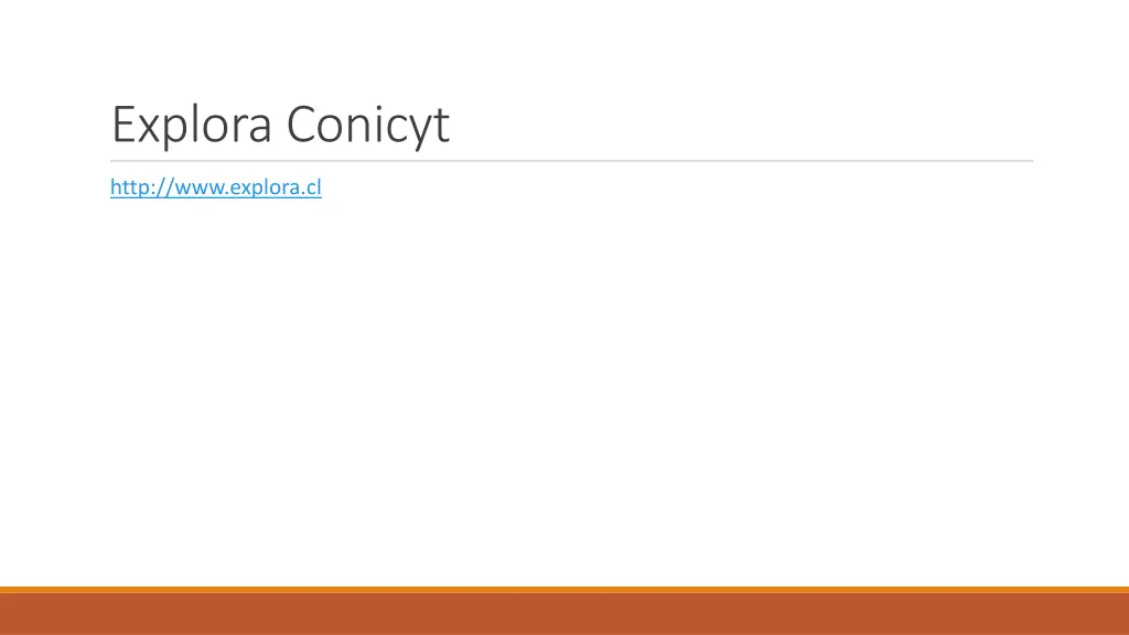 explora conicyt