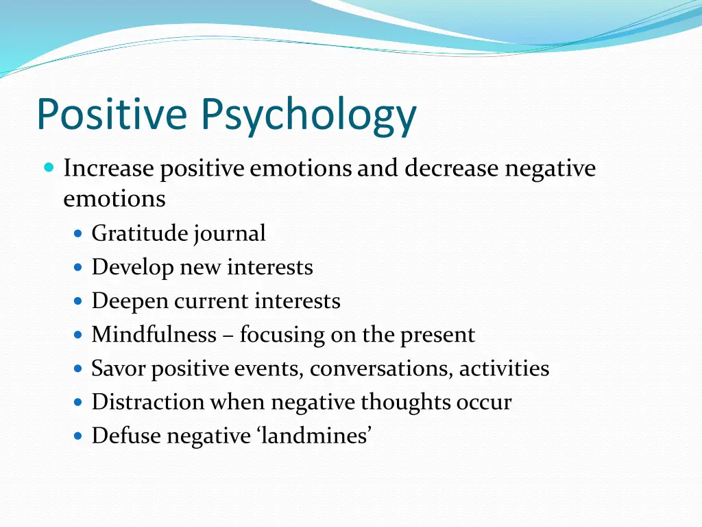 positive psychology 2