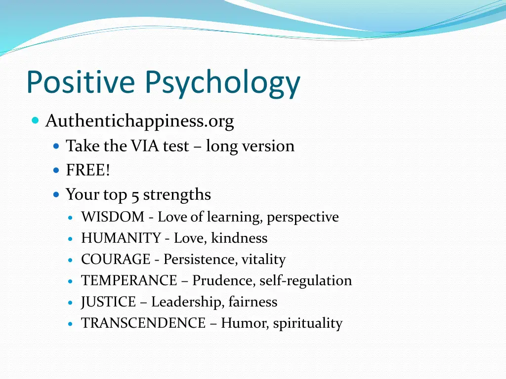 positive psychology 4