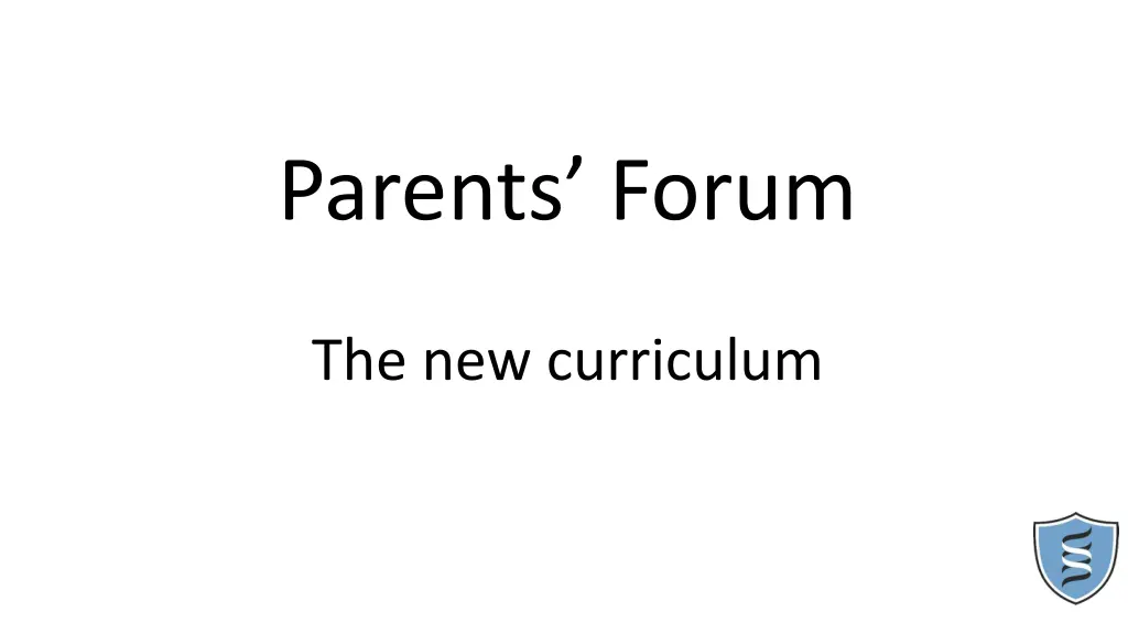 parents forum
