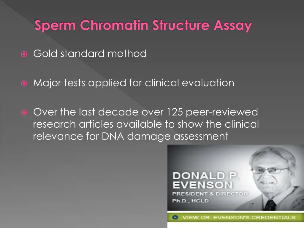 sperm chromatin structure assay