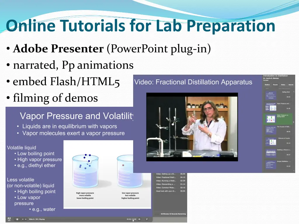 online tutorials for lab preparation