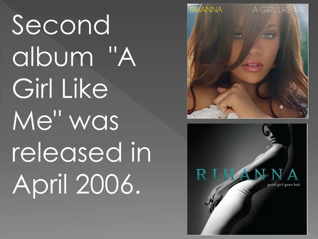 second album a girl like me was released in april
