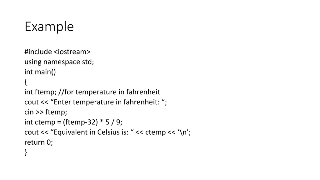 example