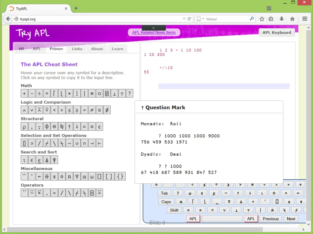 primitive functions