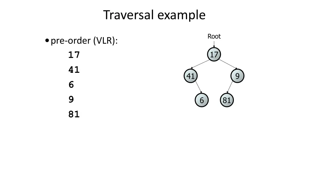 traversal example 1