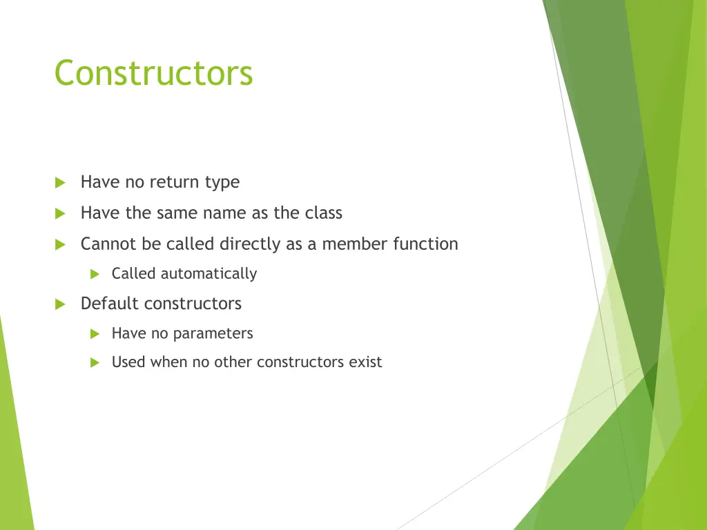 constructors