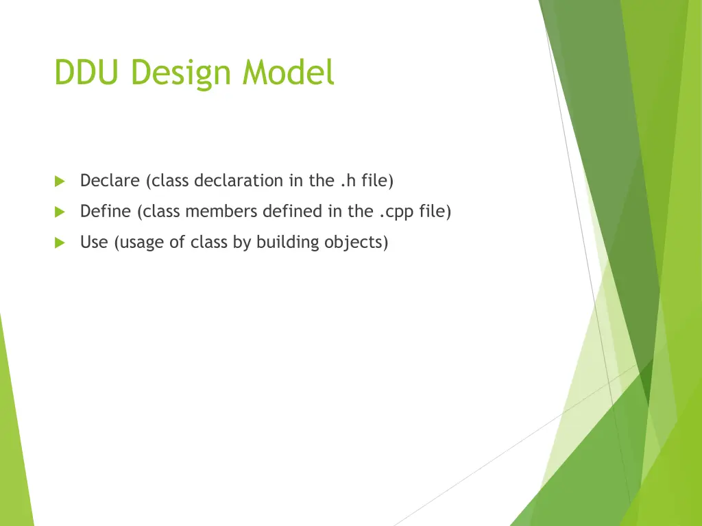 ddu design model