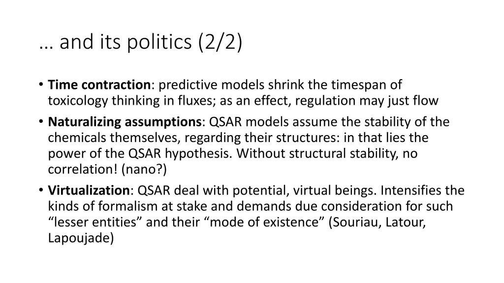 and its politics 2 2