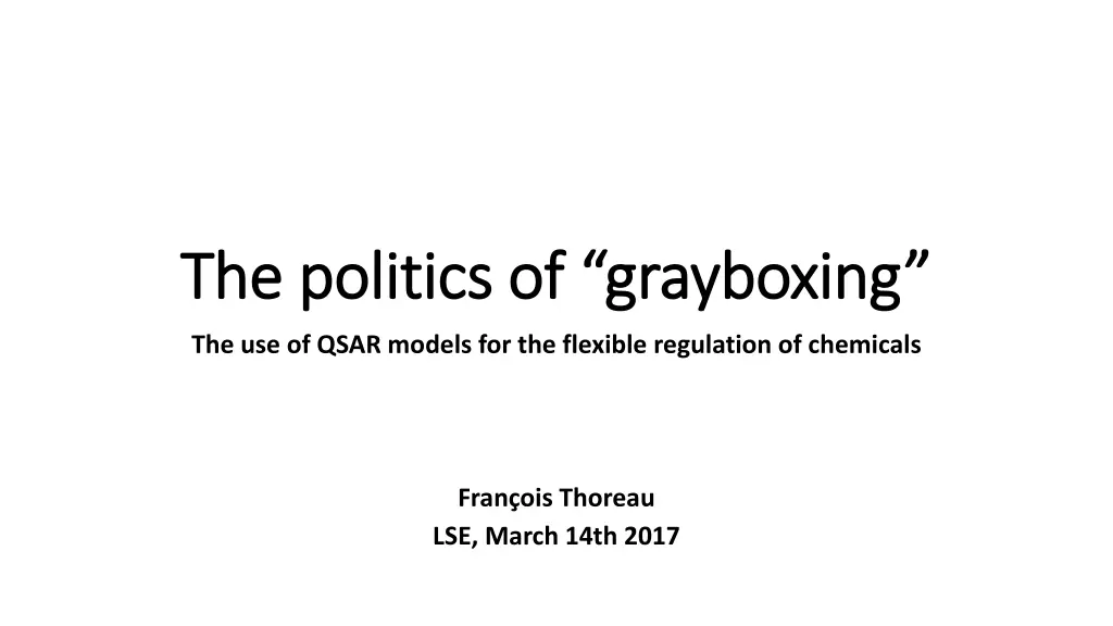 the the politics politics of