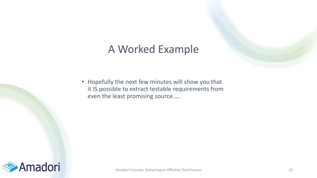 a worked example