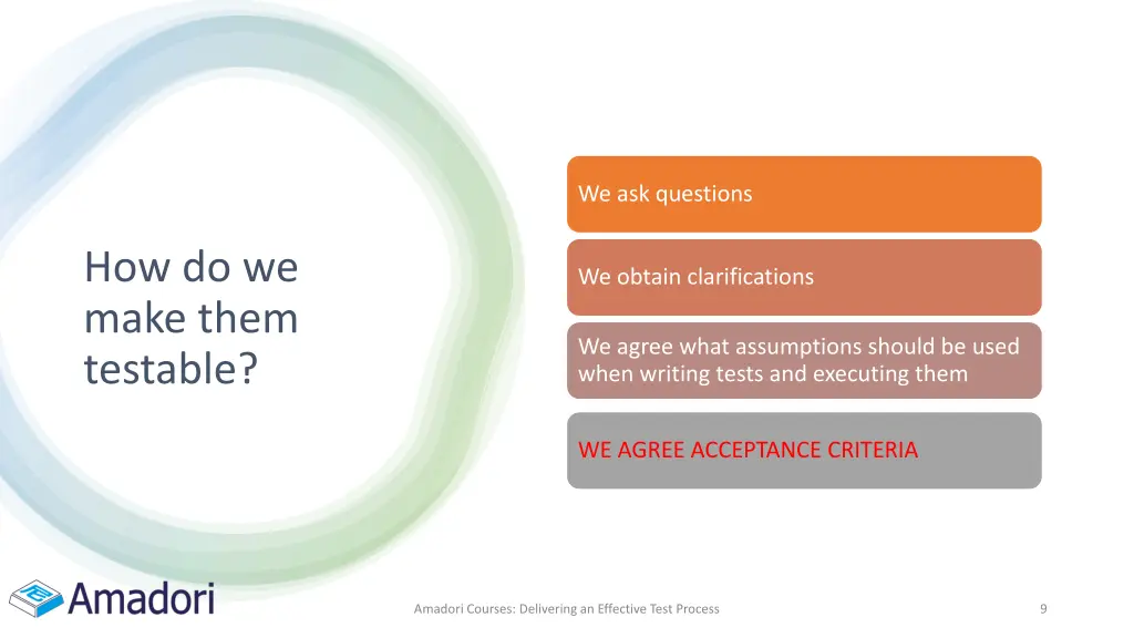 we ask questions