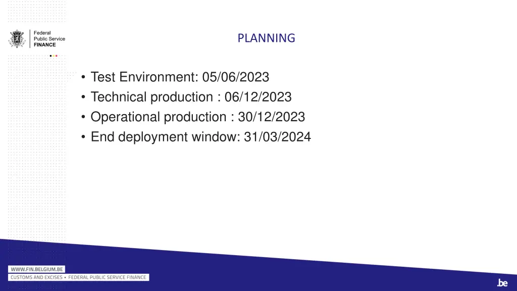 planning