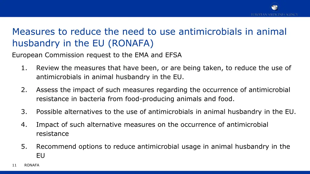 measures to reduce the need to use antimicrobials