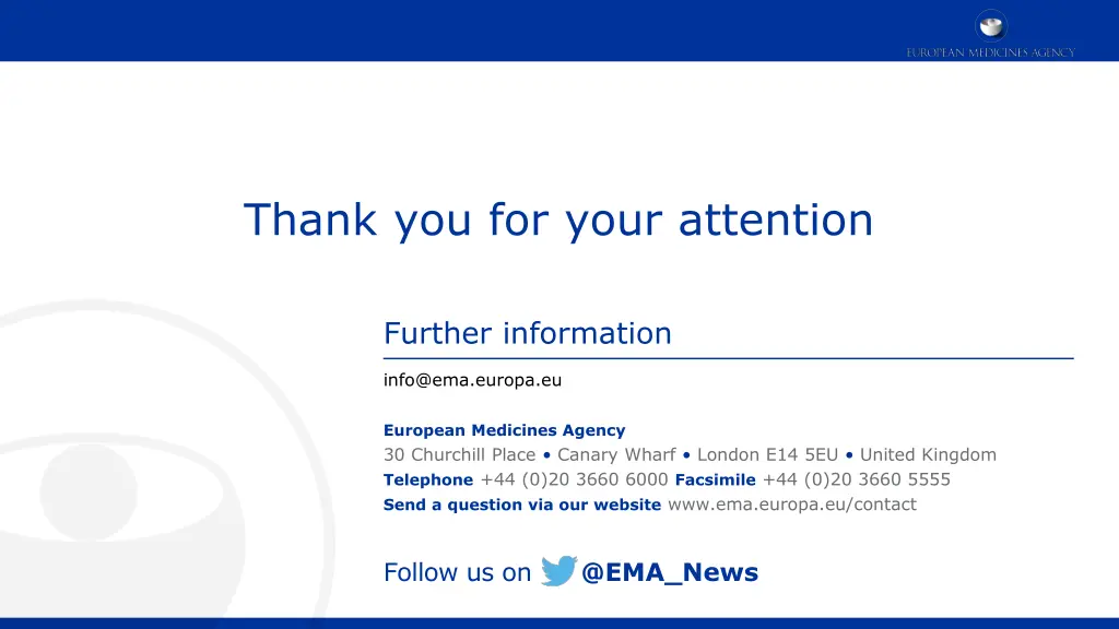 thank you for your attention